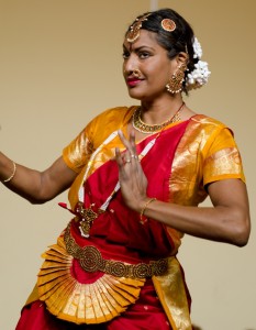 Sadhna als tempeldanseres